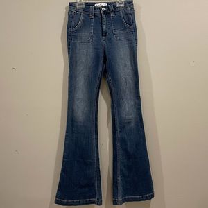 Flare/ Bell Bottom High Rise Jeans